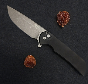 Pro-Tech Mordax Acid Wash CPM-20CV Black Aluminium Handle