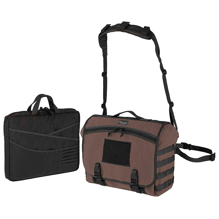 Maxpedition Vesper Messenger Bag Dark Brown