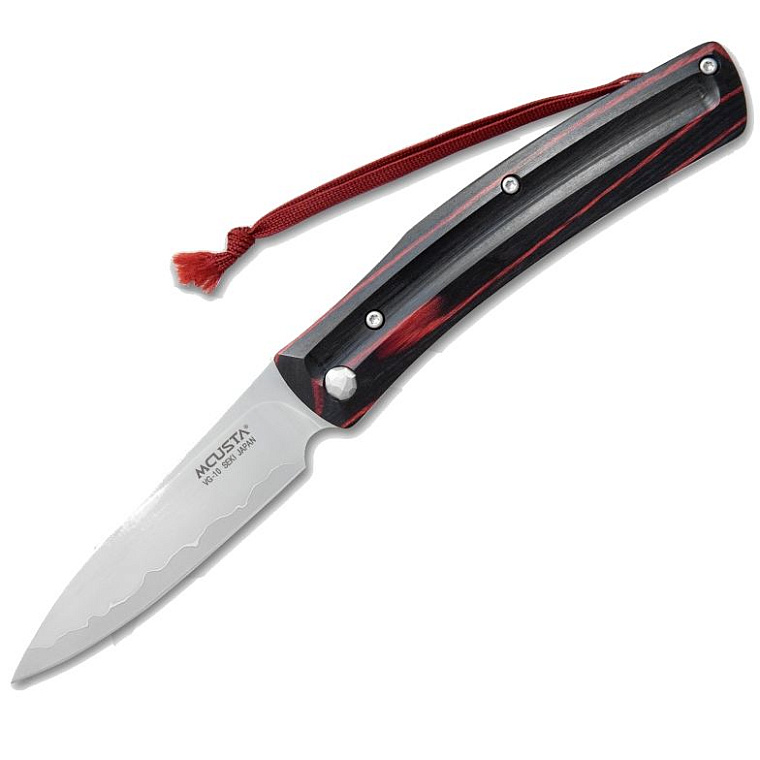 Mcusta MC-191C Folder Red and Black