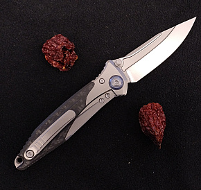 Microtech Socom Bravo Mini S/E Titanium Carbon Handle