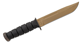 Spartan Blades Ka-Bar Black/TAN With Leather Sheath