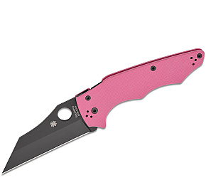 Spyderco Yojumbo Pink Plain S30V Blade Sprint Run