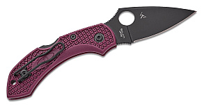 Spyderco Dragonfly 2 Burgundy Sprint Run