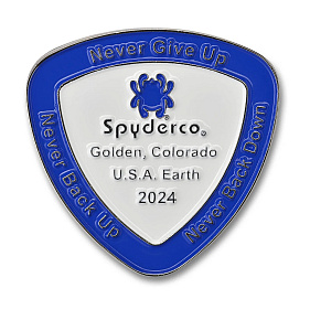 Spyderco Military & Law Enforcement Coin 2024