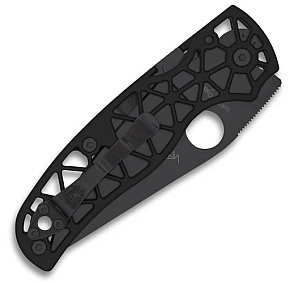 Spyderco Edgerati Black Aluminium CPM-S30V Blade