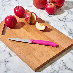 Victorinox Nůž na zeleninu růžový s hladkým ostřím