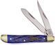 Crowing Rooster Trapper Folding Pocket Knife  - 1/2