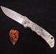 Spartan Blades Spartan Harsey Folder Koi Fish Magnacut - 1/4