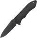 Maxpedition Ferox Folding Knife Serrated Black Hangle - 1/3