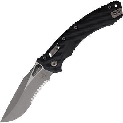 Microtech Amphibian RAM-LOK S/E Fluted Black G10 PS - 1