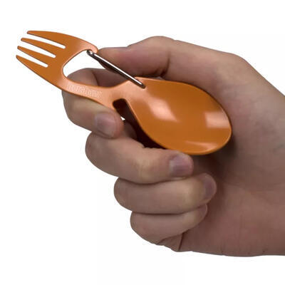 Kershaw Ration Fork Spoon Tool Orange - 1