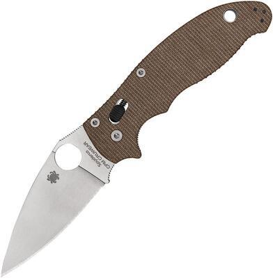 Spyderco Manix 2 Micarta/Cru-Wear C101MPCW2 - 1