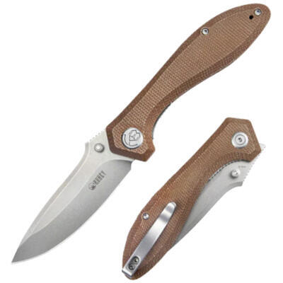 Kubey Ruckus Brown Micarta - 1