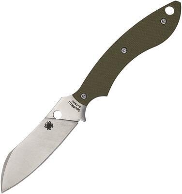 Spyderco Stok Drop Point OD Green - 1