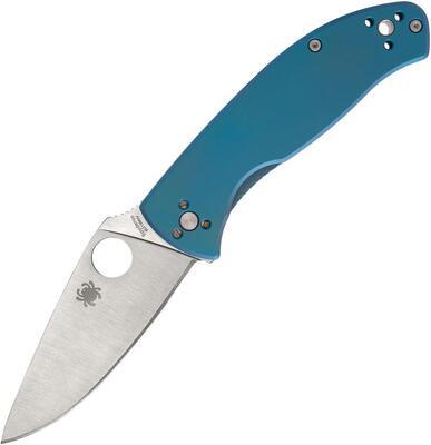 Spyderco Tenacious Reeve Integral Lock Titanium Blue - 1