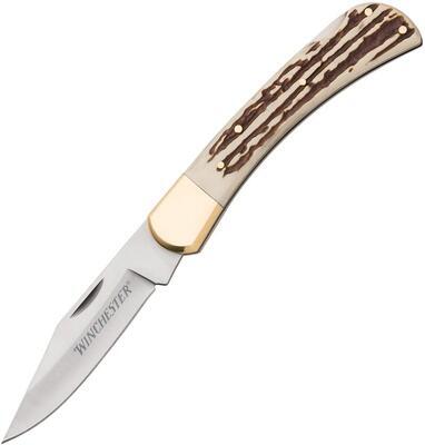 Winchester Vintage Folder Lockback Stag Imitation - 1