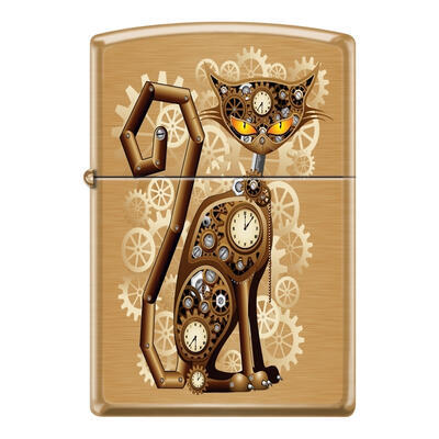 Zippo Steampunk Cat