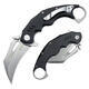 Kubey Wrath Folding Carambit Black - 1/2