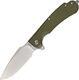 Daggerr Knives Fielder Olive Handle Stonewash - 1/4