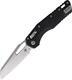 Microtech MSI S/E Tri-Grip Black Handle Full Serrated - 1/3