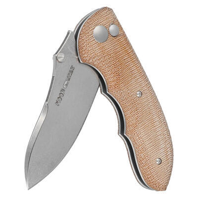 Viper Moon Magnacut Nature Canvas Micarta - 2