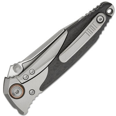 Microtech Socom Bravo Mini T/E PS Tanto Beadblast Blade Titanium/CF Handle - 2