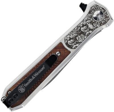 Smith & Wesson Unwavered Linerlock Gravírovaný asistovaný zavírák - 2