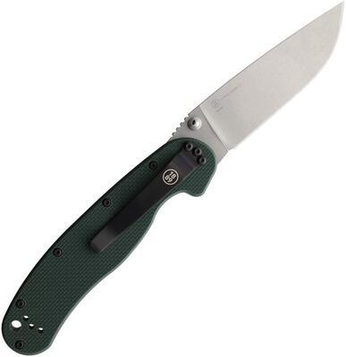 Ontario RAT-1 Dark Green CPM-S35VN - 2