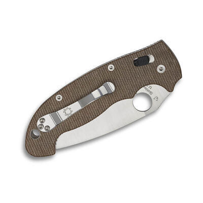 Spyderco Manix 2 XL Canvas Micarta CPM CruWear - 2