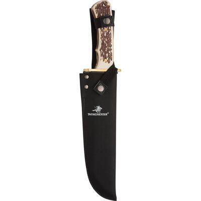 Winchester Large Stag Imitation Bowie - 2