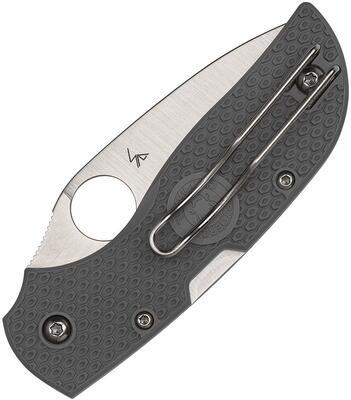 Spyderco Chaparral Gray FRN Serrated CTS-XHP  Blade - 2