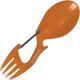 Kershaw Ration Fork Spoon Tool Orange - 2/2