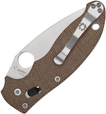 Spyderco Manix 2 Micarta/Cru-Wear C101MPCW2 - 2