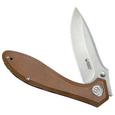 Kubey Ruckus Brown Micarta - 2