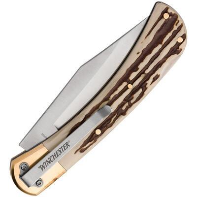 Winchester Vintage Folder Lockback Stag Imitation - 2