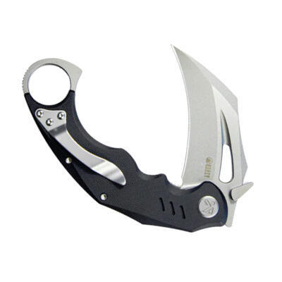 Kubey Wrath Folding Carambit Black - 2