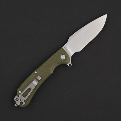 Daggerr Knives Fielder Olive Handle Stonewash - 2