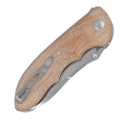 Viper Moon Magnacut Nature Canvas Micarta - 3