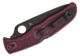 Spyderco Endura 4 Burgundy Sprint Run - 3/3