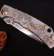 Spartan Blades Spartan Harsey Folder Koi Fish Magnacut - 3/4