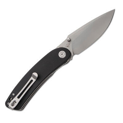 Kubey Momentum Black Linerlock Folder - 3