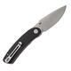 Kubey Momentum Black Linerlock Folder - 3/4