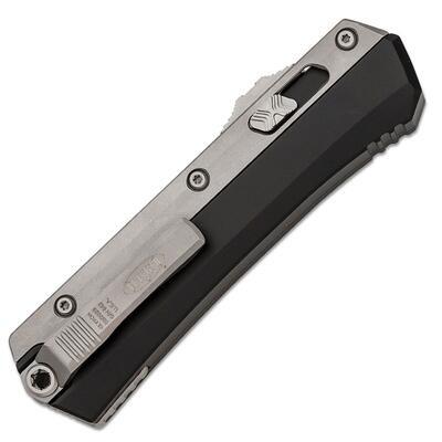 Microtech Glykone Bayonet Apocalyptic Overlay Nickel/Boron Internals - 3