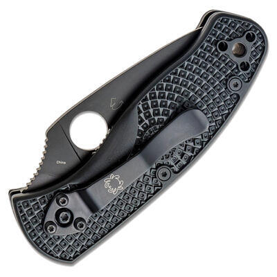 Spyderco Persistence FRN Serrated All Black - 3