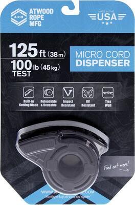 ARM Micro Cord Dispenser 38 m Black - cívka microcordu - 3