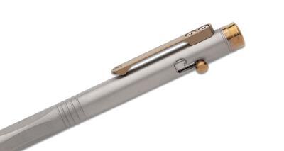 Spartan Blades Pen Graphite Titanium Bronze Hardware - 3