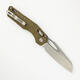 Microtech MSI S/E Tri-Grip OD green Handle Plain Blade - 3/3