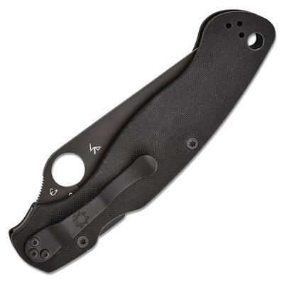 Spyderco Military 2 S30V Serrated Black Blade - 3