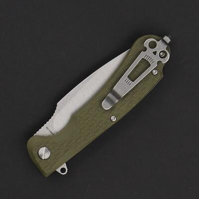 Daggerr Knives Fielder Olive Handle Stonewash - 3