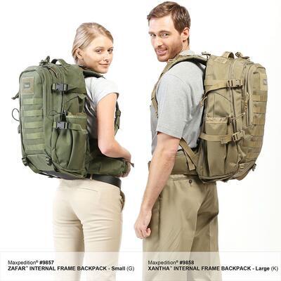 Maxpedition Xantha Internal Frame Backpack Khaki-Foliage - 4